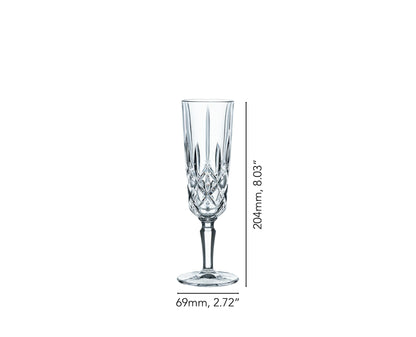 Nachtmann Noblesse Champagne Glasses, 150ml, Set of 6
