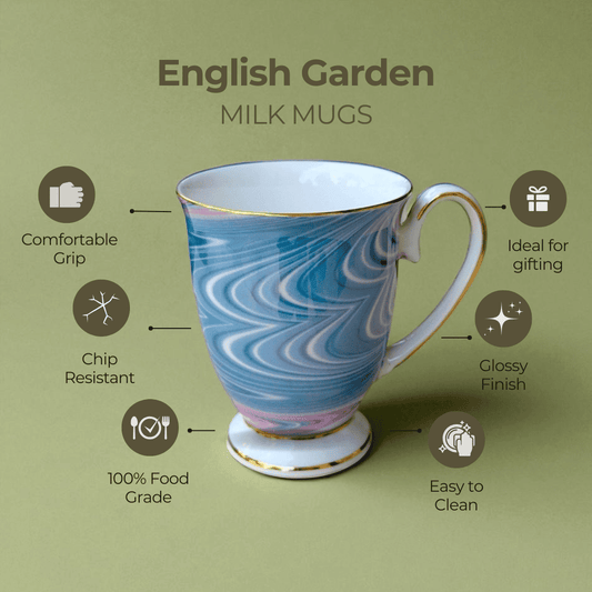 English Garden Milk Mug, Royal Vortex, 300ml, 1 pc