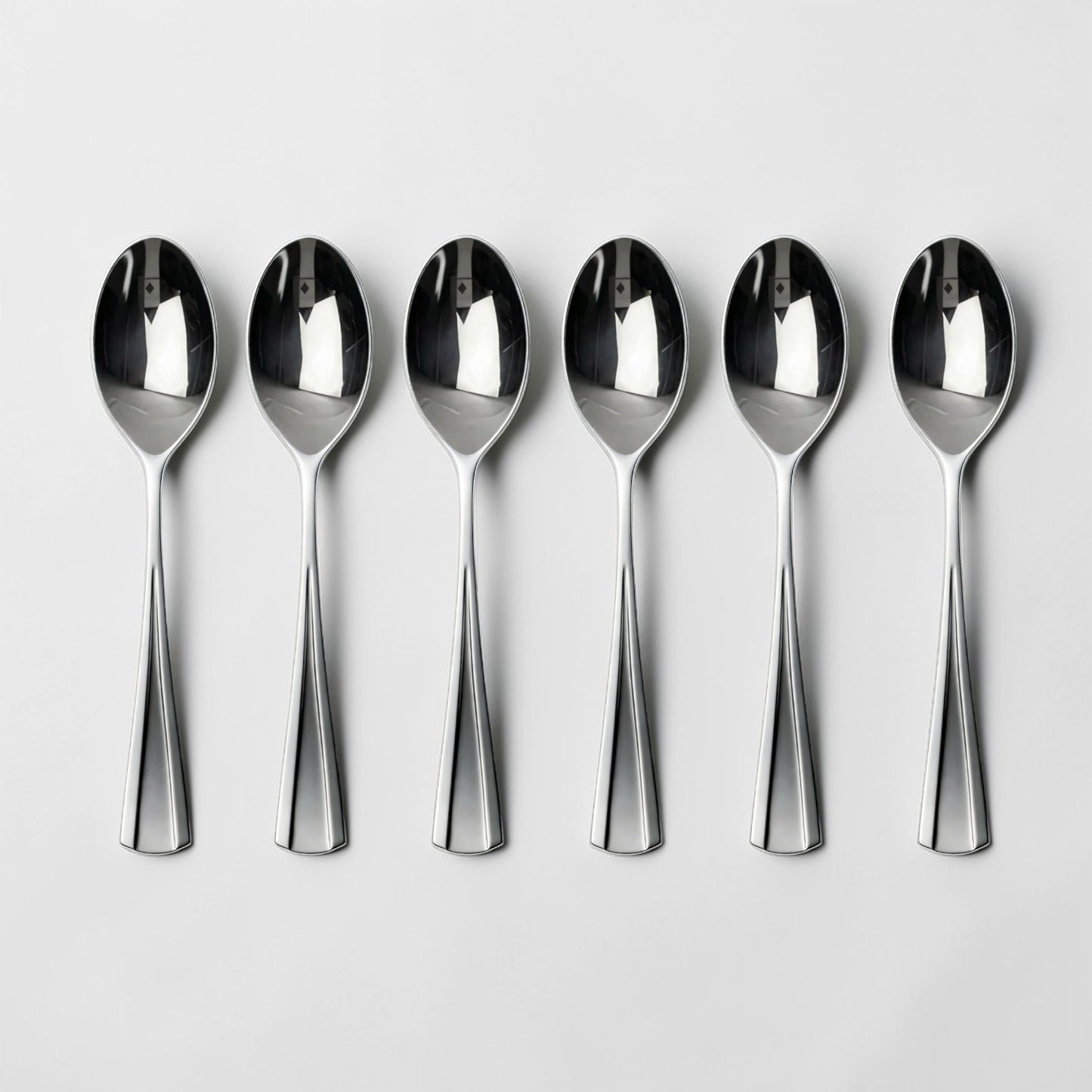 Kishco Cutlery Milan Stainless Steel Baby Spoon, Set of 6