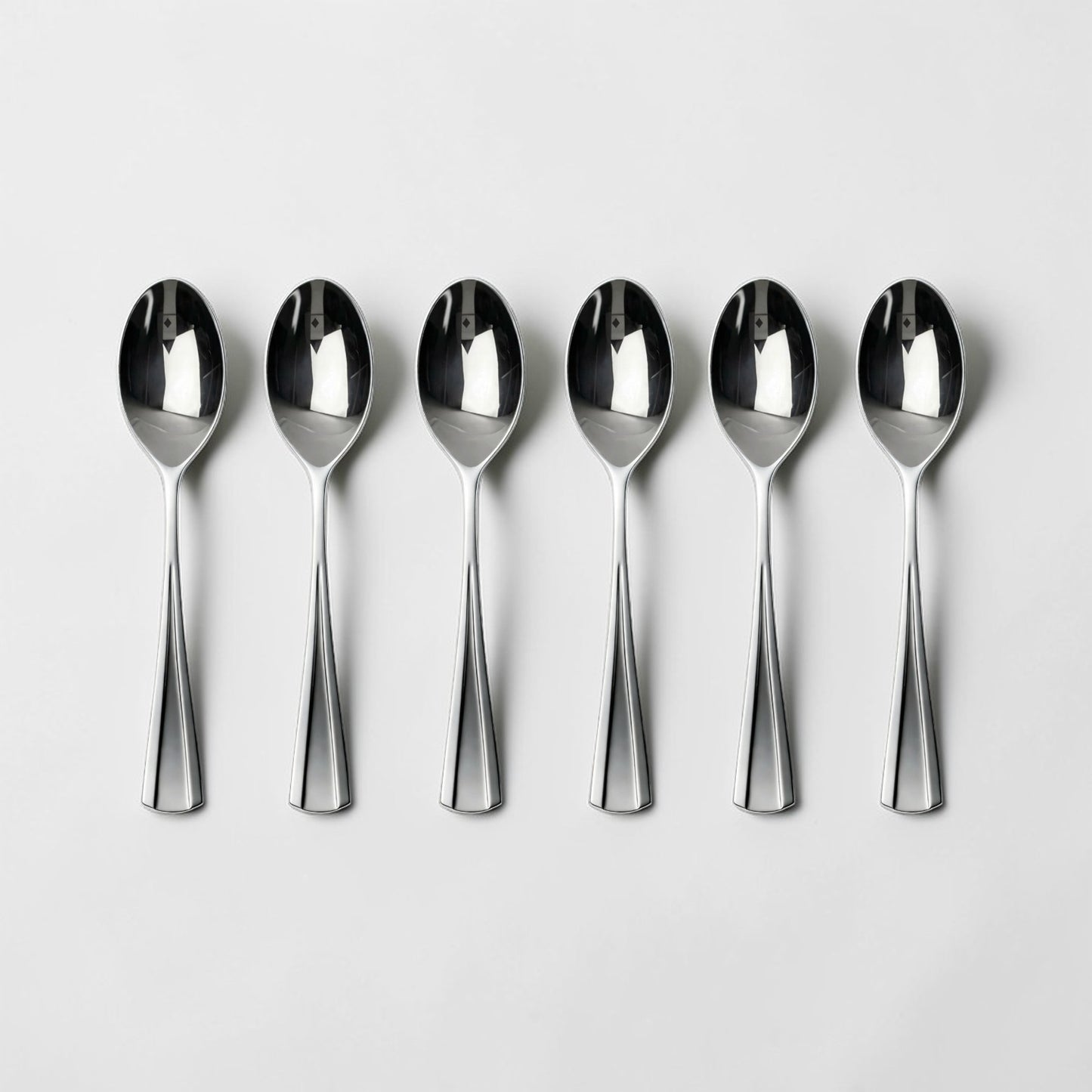 Kishco Cutlery Milan Stainless Steel Coffee Spoon, Set of 6