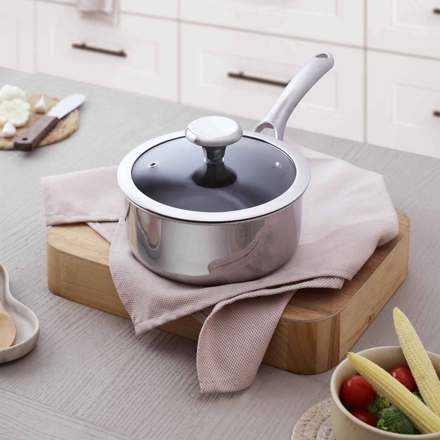 Buy the Corelle DuraNano Saucepan, 18 cm size only at CarryHome