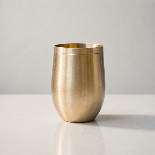 Damru Kansa Glass, Matte finish, 275ml