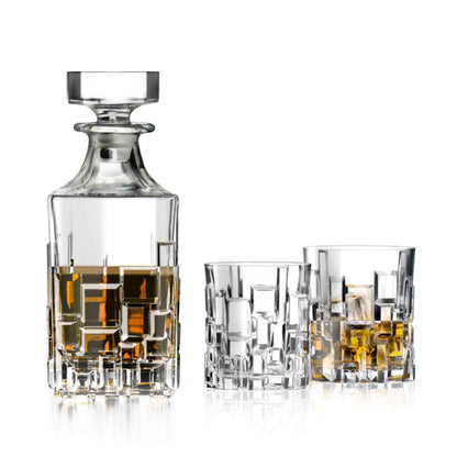 RCR Etna 7 pcs Whiskey Set with 1 Decanter & 6 glasses