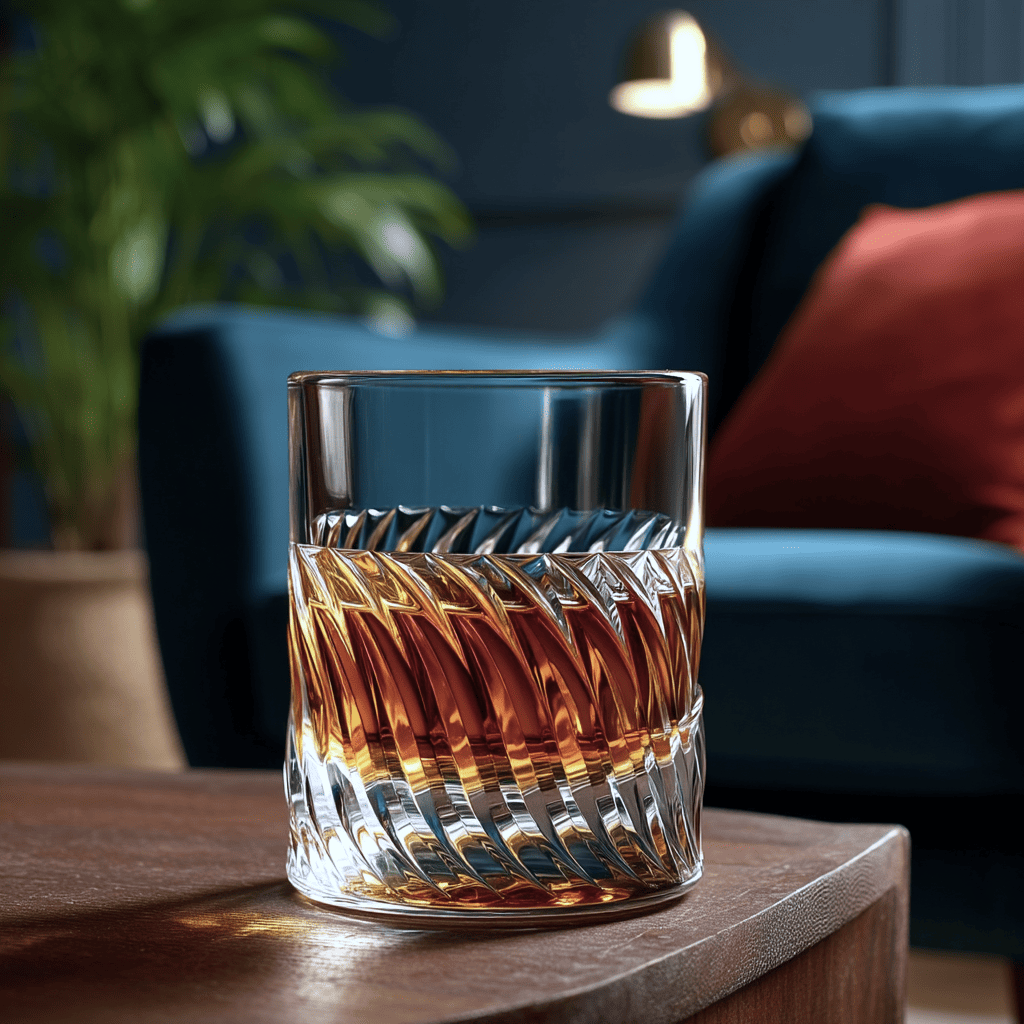 Iveo Crystalline Lavi Crystal Whisky Glass, 300ml, Set of 6