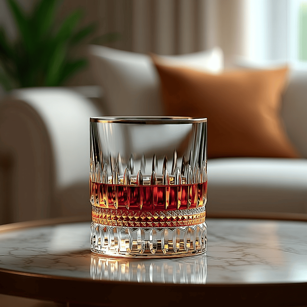 Iveo Crystalline Marvel Crystal Whisky Glass, 300ml, Set of 6