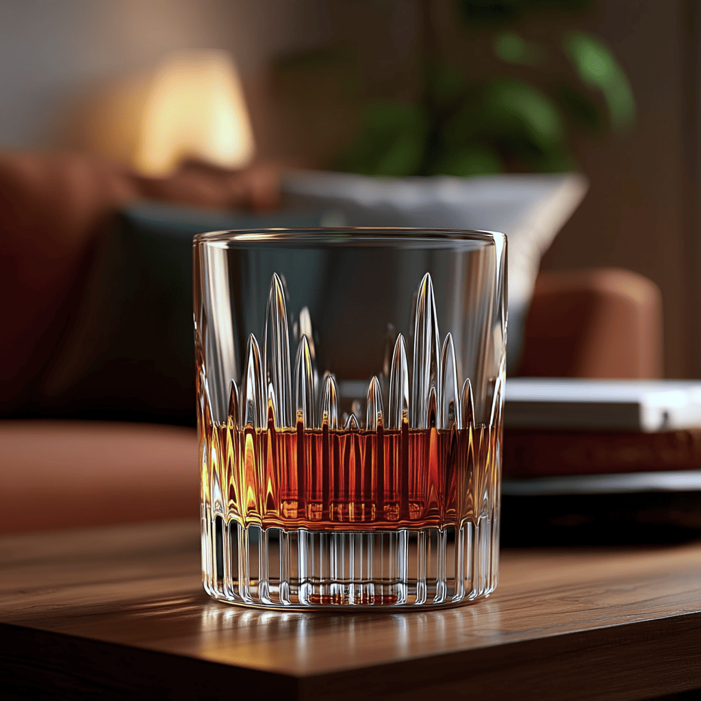 Iveo Crystalline Grand Crystal Whisky Glass, 300ml, Set of 6