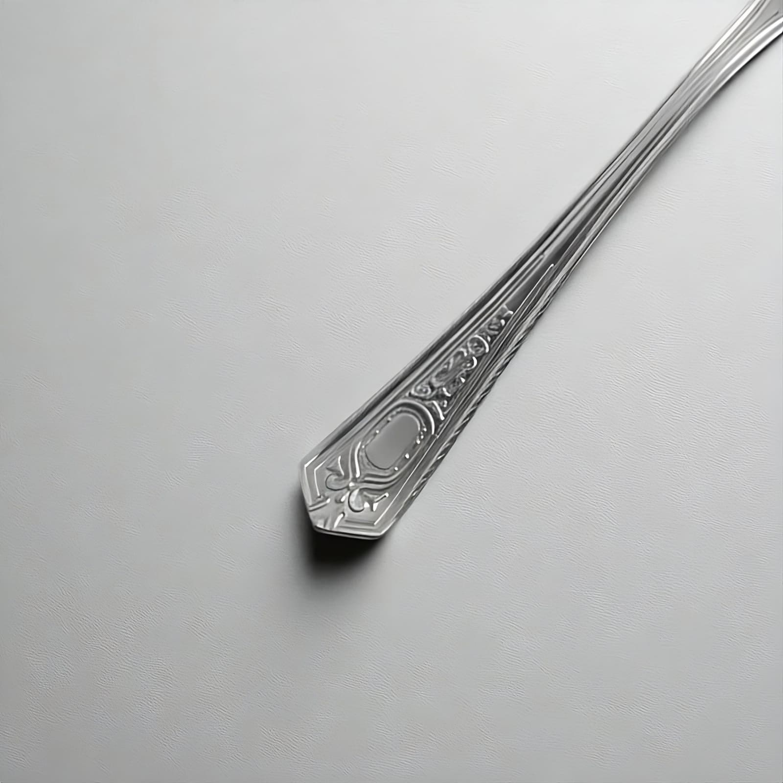 Closeup of the festival tail design