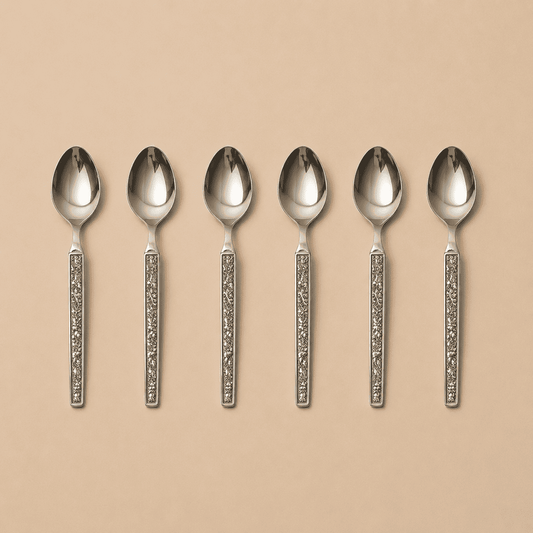 Kishco Parma Stainless Steel Baby Spoon, Set of 6