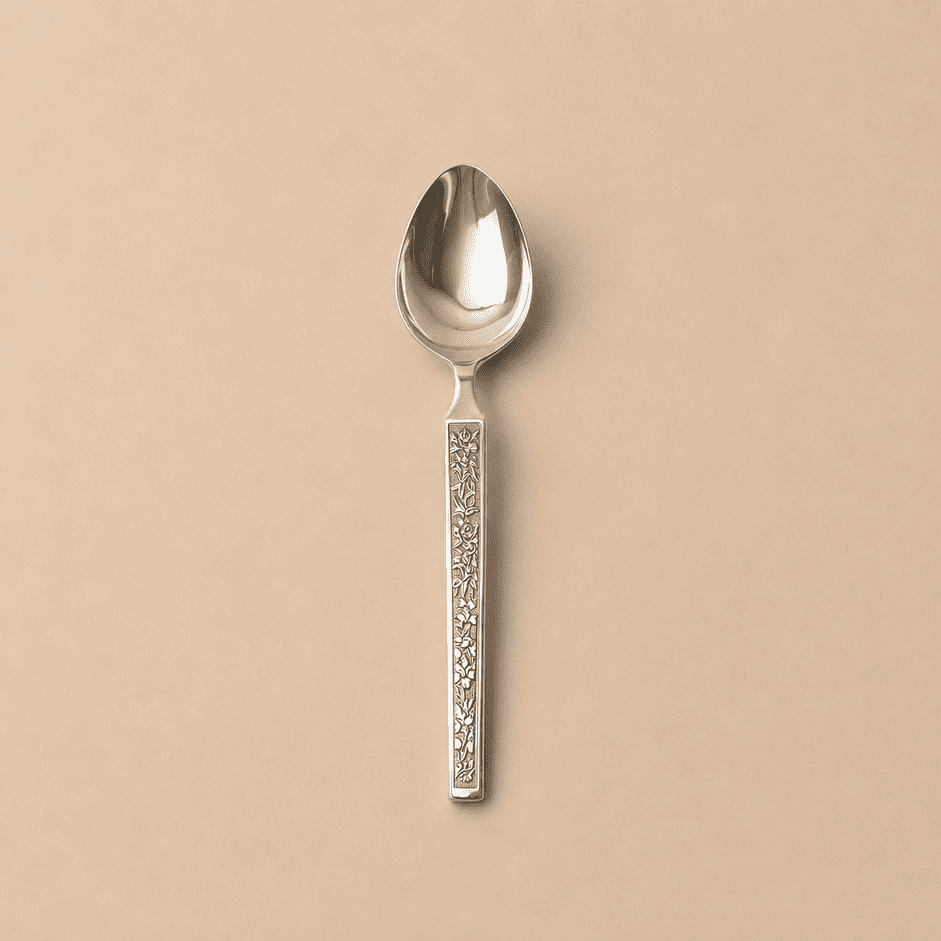Kishco Parma Serving Spoon, Oval, stainless steel cutlery