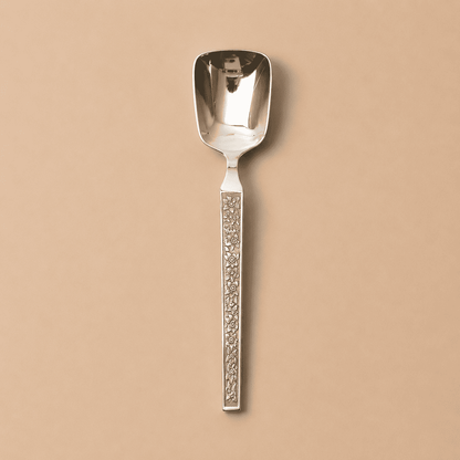 Kishco Parma Serving Spoon, Square, stainless steel cutlery