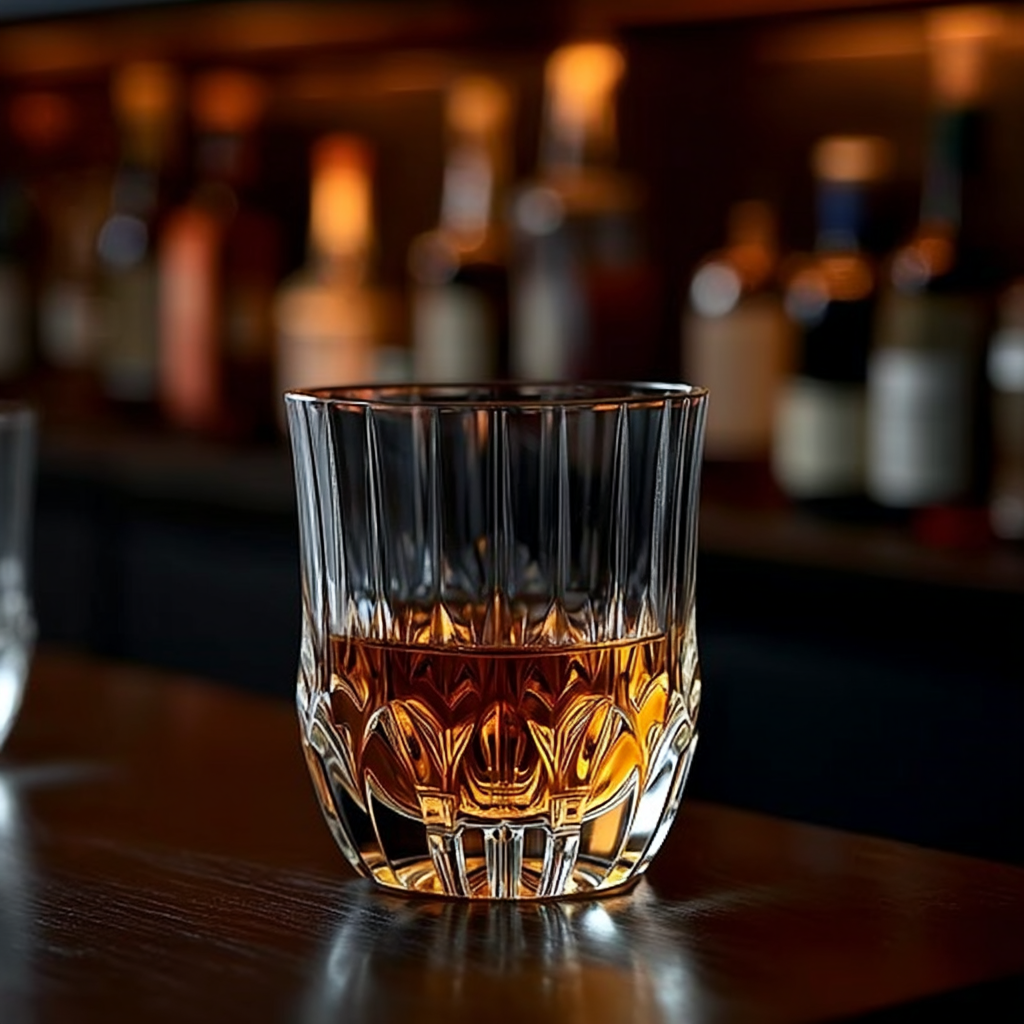 RCR Adagio DOF Crystal Whiskey Glasses, 350ml, Set of 6