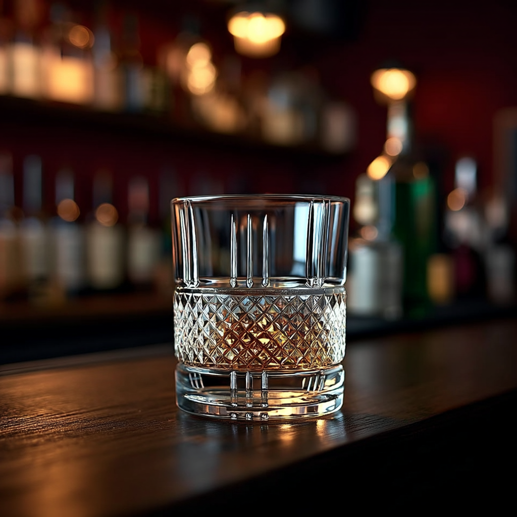 RCR Brillante DOF Crystal Whiskey Glasses, 335ml, Set of 6