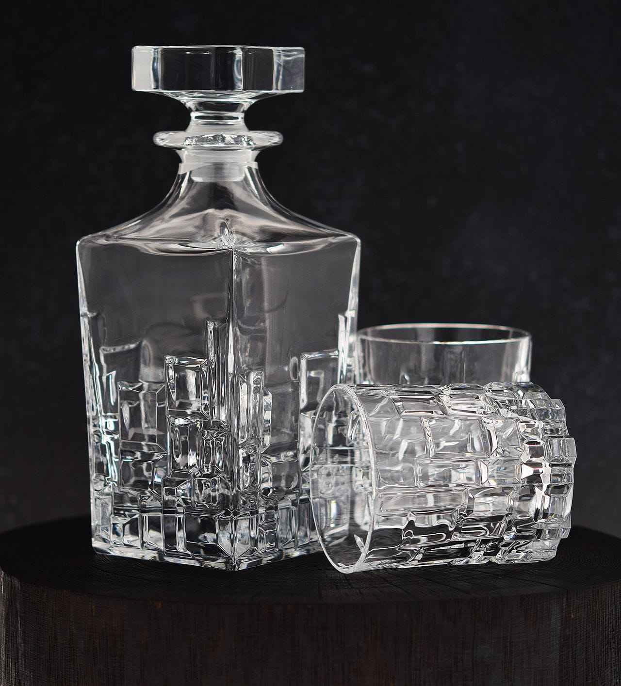 RCR Etna 7 pcs Whiskey Set with 1 Decanter & 6 glasses