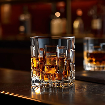 RCR Etna DOF Crystal Whiskey Glasses, 330ml, Set of 6