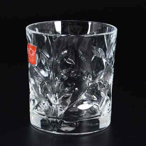 RCR Laurus DOF Crystal Whiskey Glasses, 270ml, Set of 6
