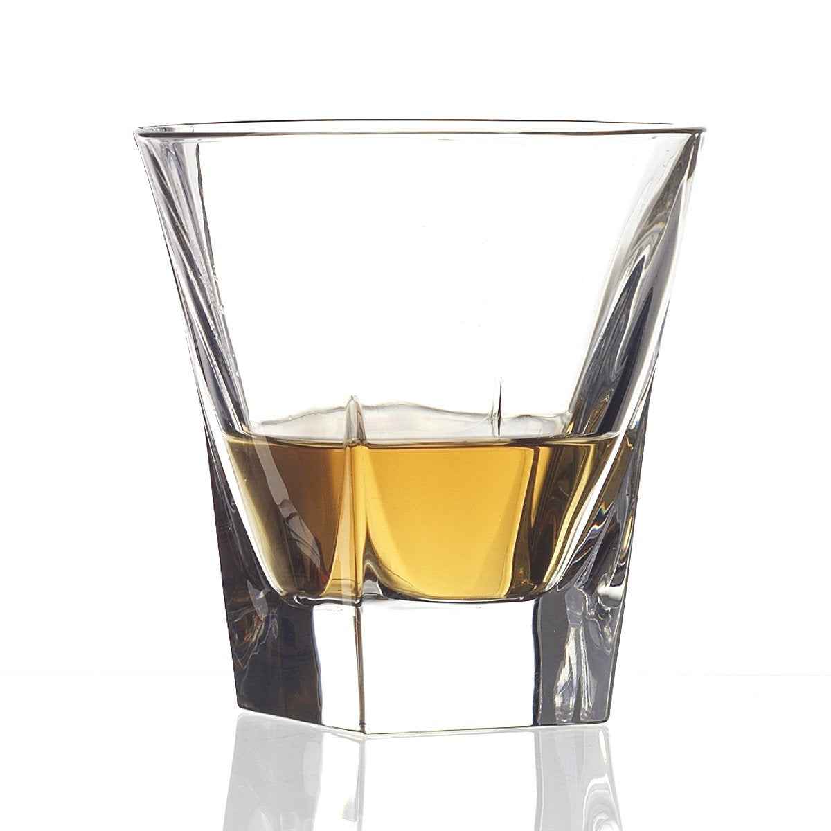 RCR Fusion DOF Crystal Whiskey Glasses, 270ml, Set of 6