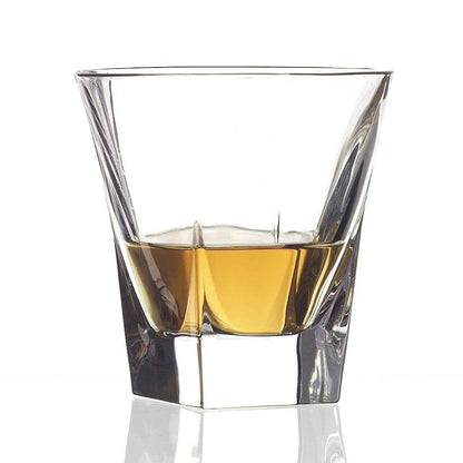 RCR Fusion DOF Crystal Whiskey Glasses, 270ml, Set of 6