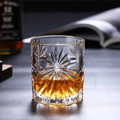 RCR Oasis DOF Crystal Whiskey Glasses, 340ml, Set of 6