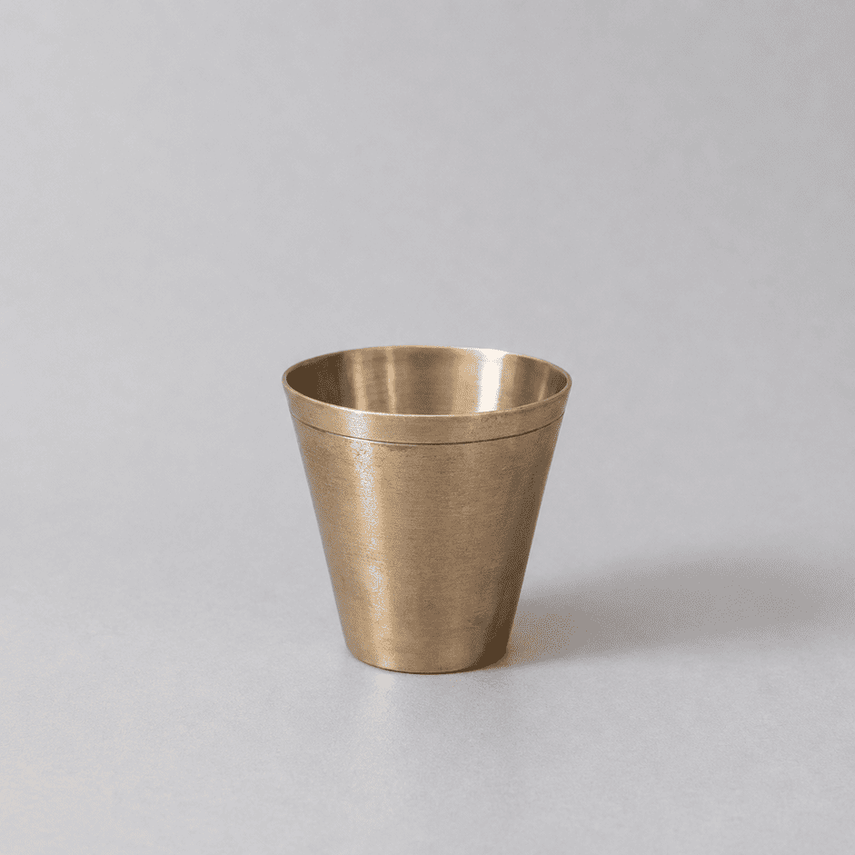 Pure Kansa Tea Glass, Matte finish, 100ml