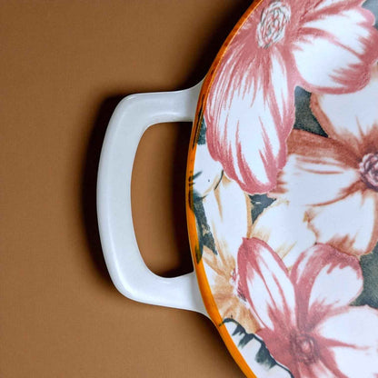 Sunshadow, Porcelain, Floral Pattern, Set of 2