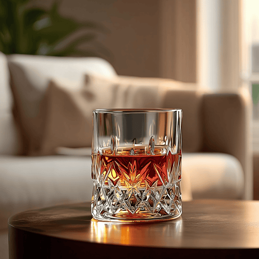 Iveo Crystalline Verra Crystal Whisky Glass, 300ml, Set of 6