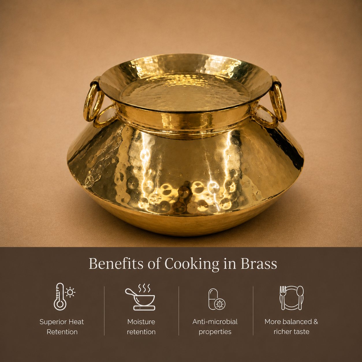 Benefits of cooking in brass