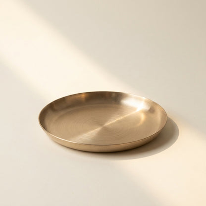 Bronze Kansa Plate, 6.25 inch