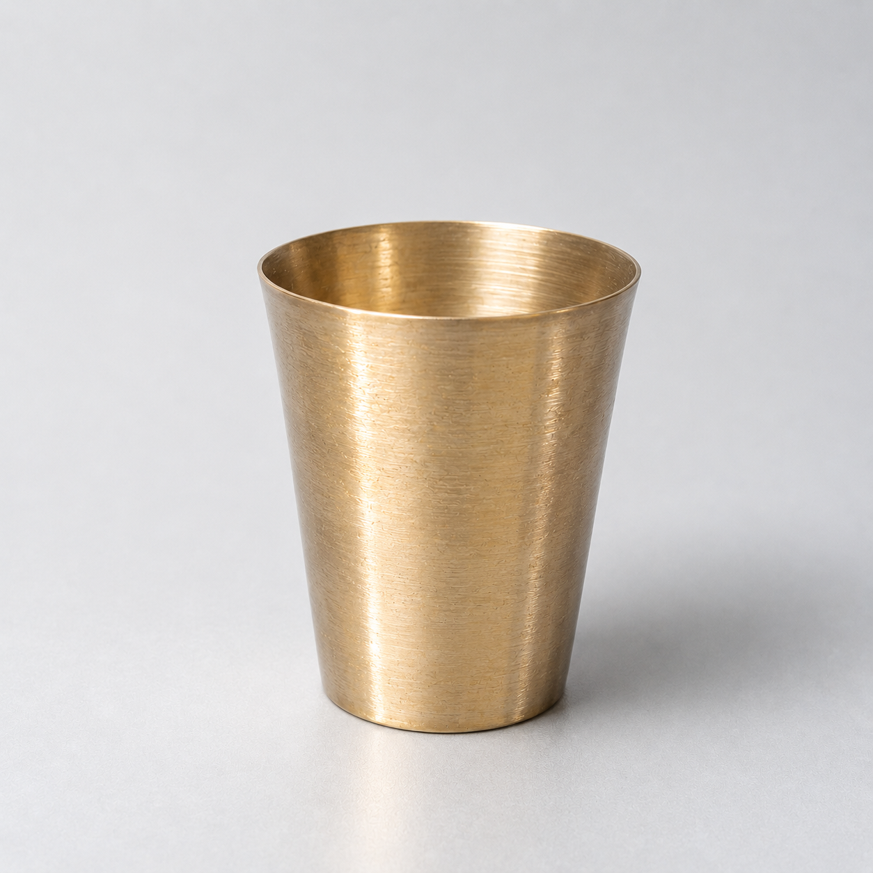 Butter Milk Kansa Glass, Matte finish, 270ml