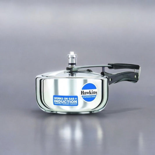 Hawkins Stainless Steel Pressure Cooker, 3L, Silver Pressure Cooker