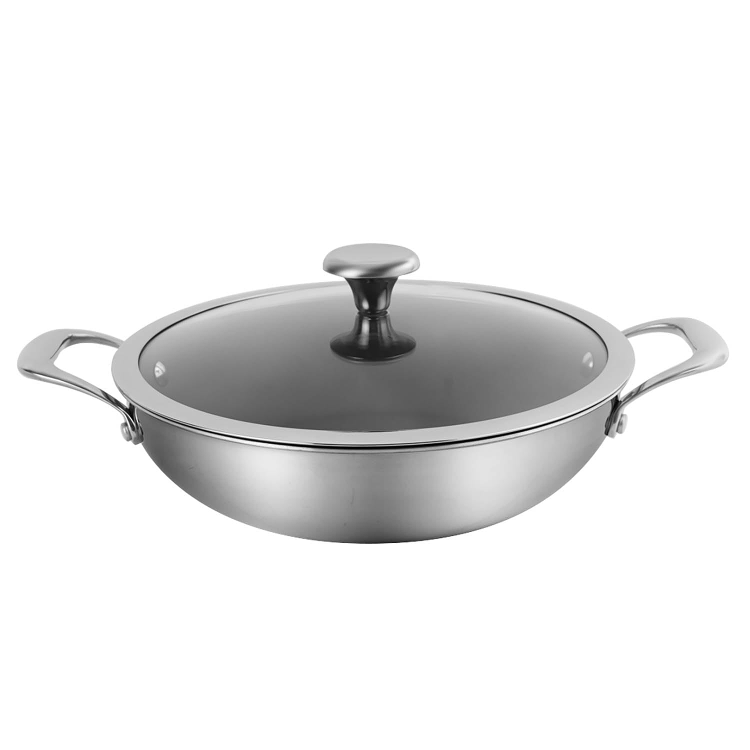 corelle duranano kadai with lid front eye level view