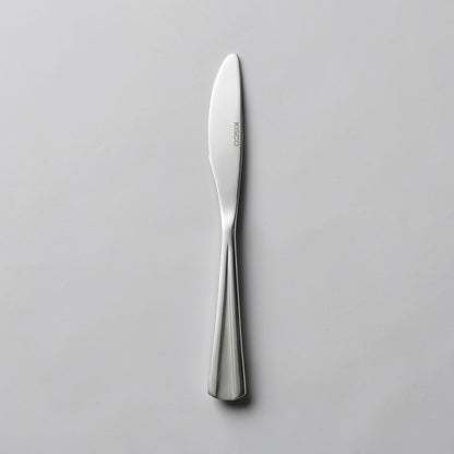 Kishco Cutlery Milan Stainless Steel Dinner / Dessert Knife, Set of 2