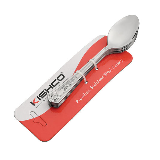 Kishco Festival Dinner Spoon, set of 6, in packaging