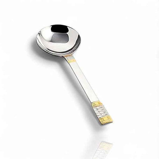 FnS Celebration 1 pc Gravy Ladle Large, 24 Carat Gold Plated