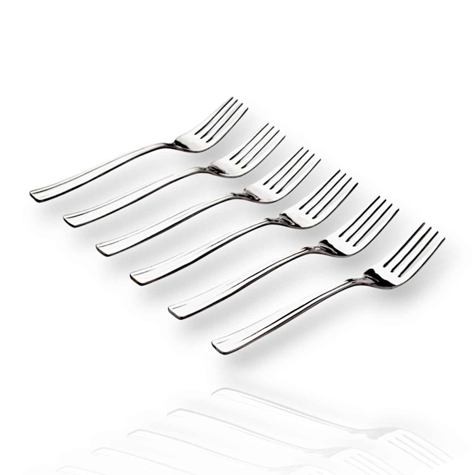 FnS Venice 6 Pcs Stainless Steel Dinner Fork Set