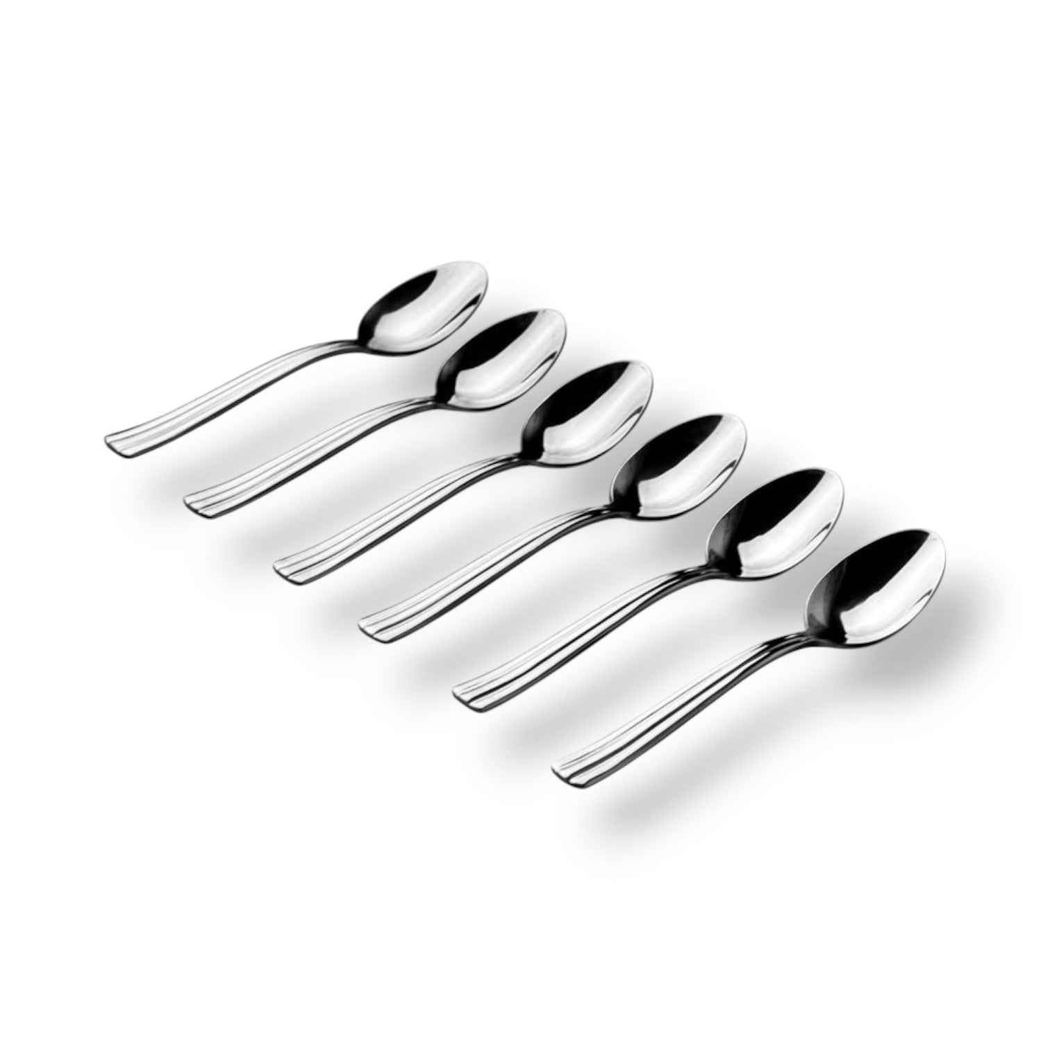 FnS Venice 6 Pcs Stainless Steel Tea Spoon Set