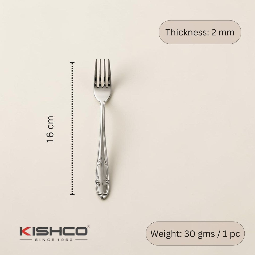 Kishco French Baby Fork Specifications