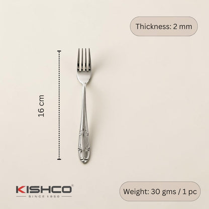 Kishco French Baby Fork Specifications