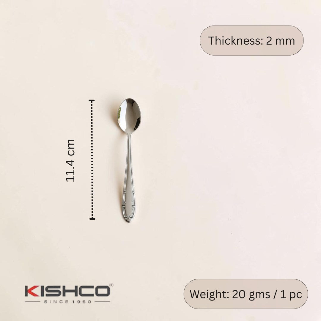 Kishco French Coffee Spoon Specifications