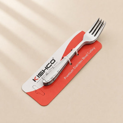 Kishco French Dinner Fork, set of 6, in packaging