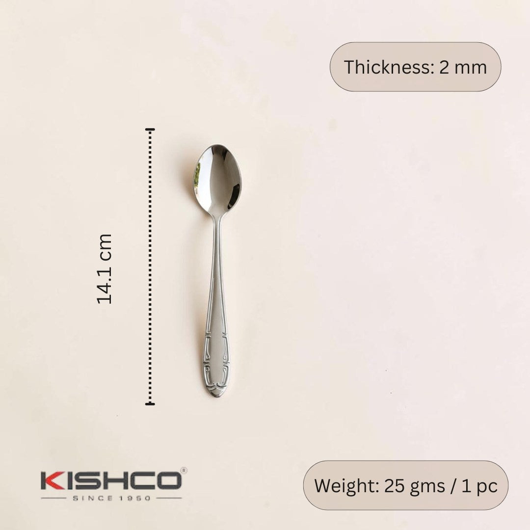 Kishco French Tea Spoon Specifications