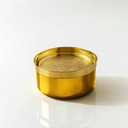 Good Luck Pure Brass Thali Dinner Set, 6 pcs