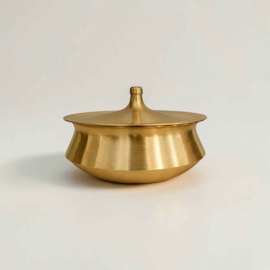 Pure Kansa Handi, Matte finish, 1.5 litre