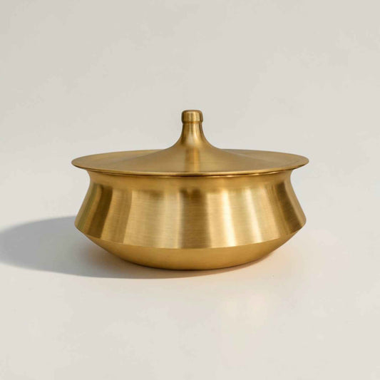 Pure Kansa Handi, Matte finish, 2.5 litre