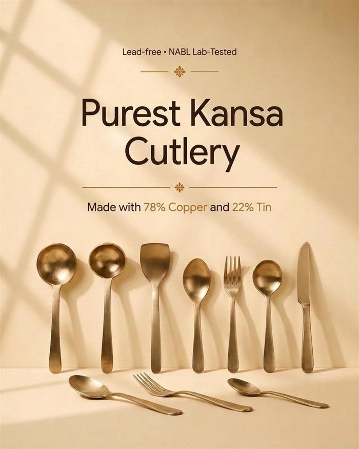 Kansa cutlery