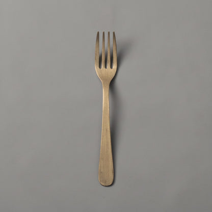 Pure Kansa Dinner Fork, Matte Finished