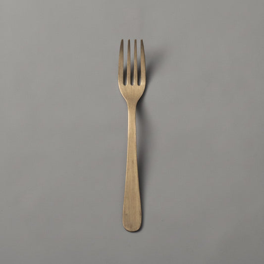 Pure Kansa Dinner Fork, Matte Finished