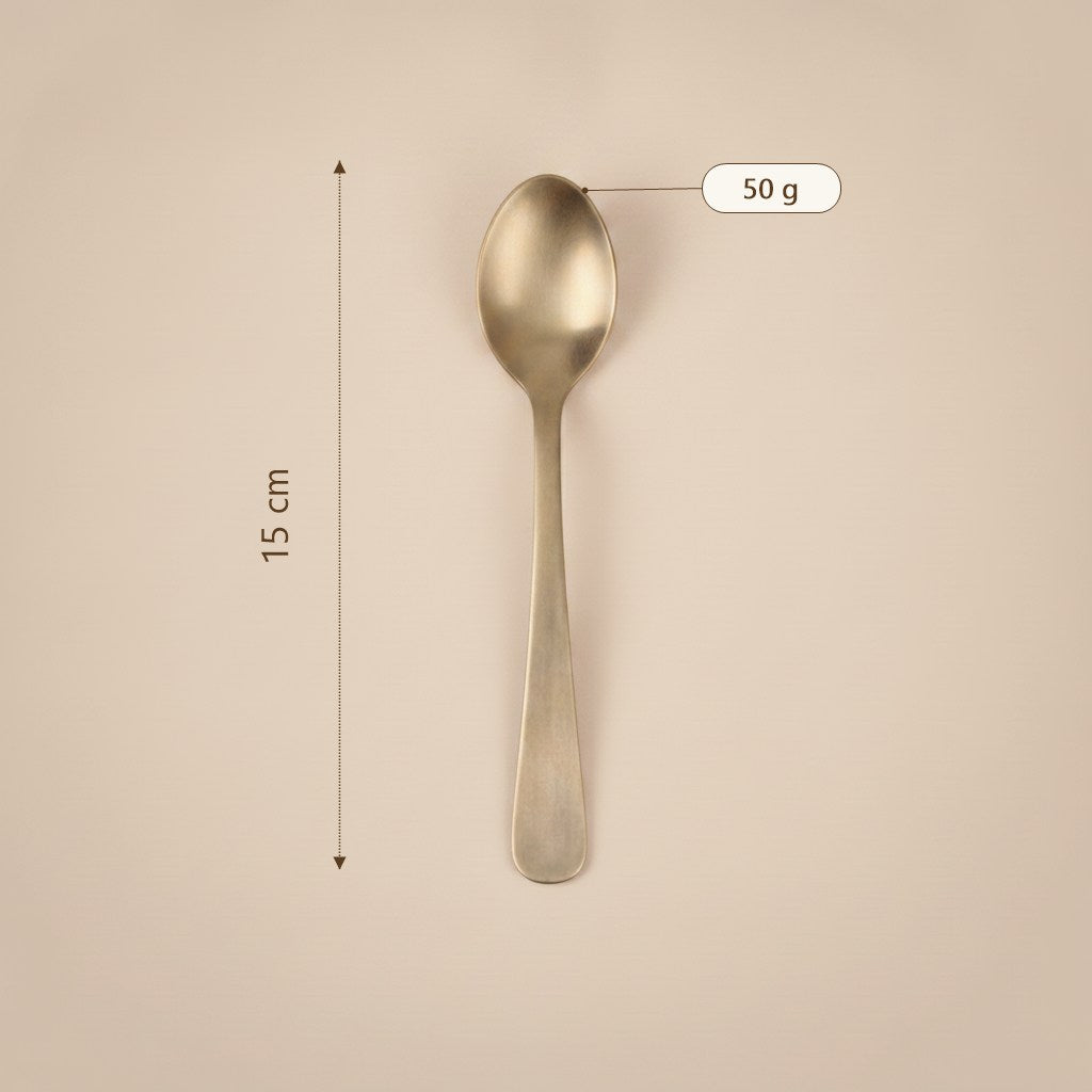 Pure Kansa Dinner / Dessert Spoon, Matte Finished