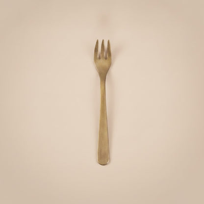 Pure Kansa Fruit Fork, Matte Finished