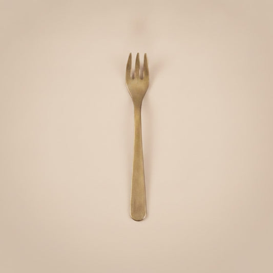 Pure Kansa Fruit Fork, Matte Finished