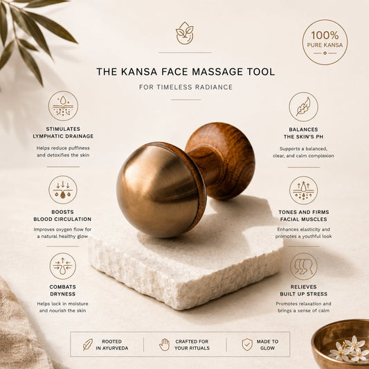 Kansa Wand Massager - Smooth, Small Travel, Alternate View